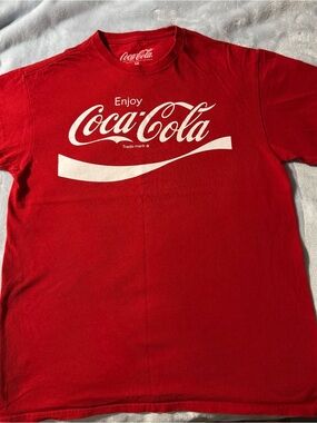 Coca Cola Red Short Sleeve Logo Tee